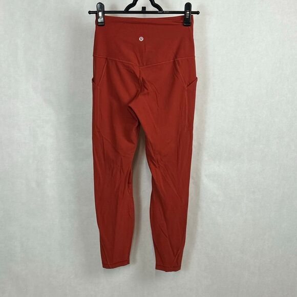 Lululemon Fast & Free Leggings High Rise Tight Gray Sz 8 - Picture 4 of 11